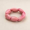 Pulsera de Tagua Artesanal – Diseño Ovalado