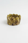 Pulsera de Tagua Artesanal Trenzada | Marfil Vegetal