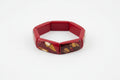 Pulsera de Tagua Artesanal Rectangular | Marfil Vegetal
