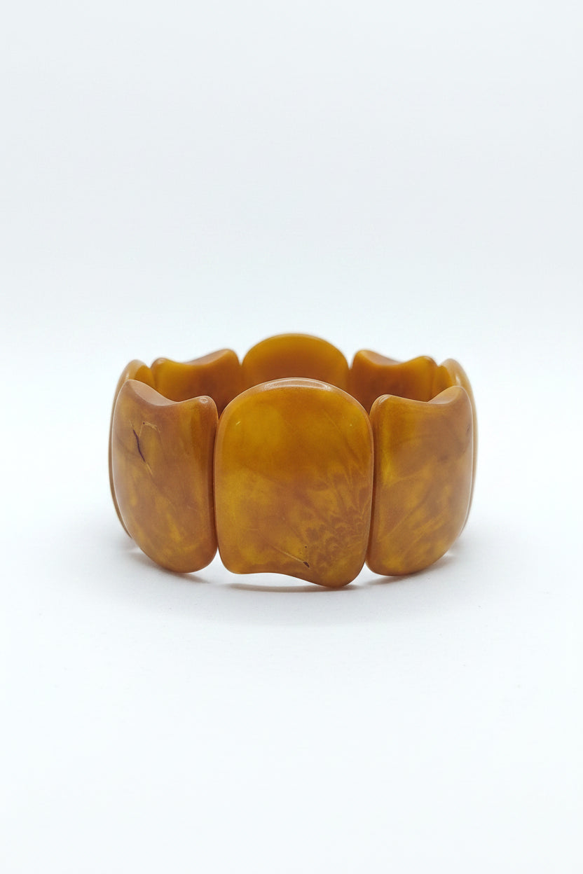 Pulsera de Tagua Artesanal Redondeada | Marfil Vegetal