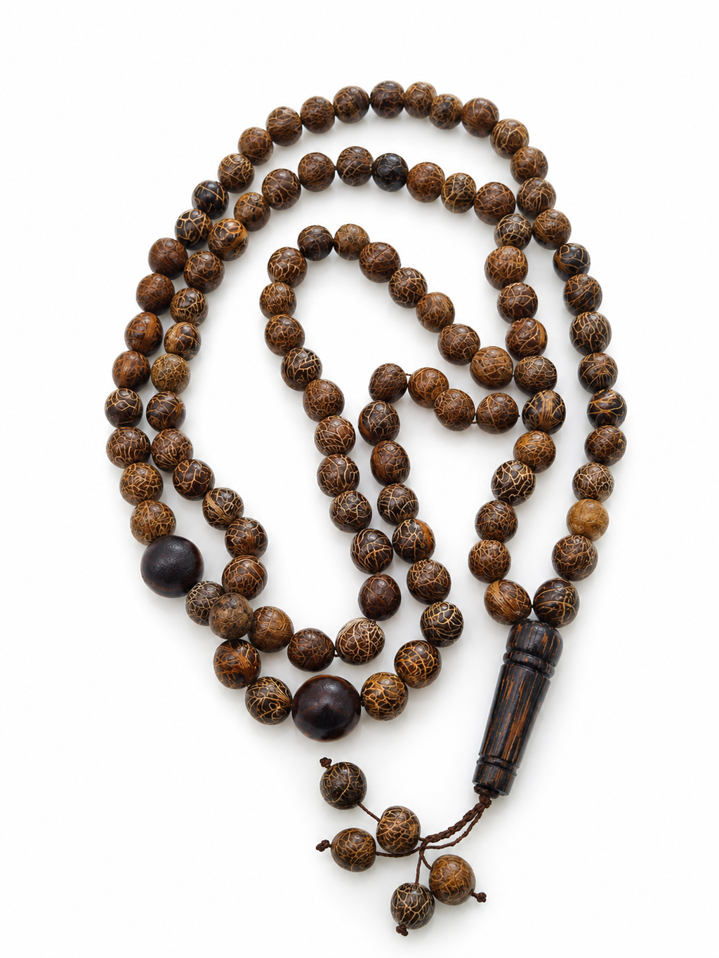 Tasbih de semilla de Bodhi Artesanal