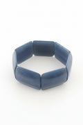 Pulsera de Tagua Azul Artesanal