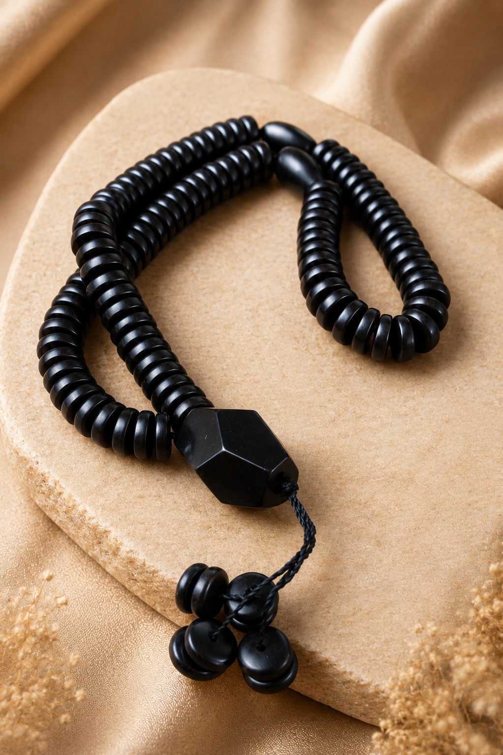 Tasbih de tagua – Marfil vegetal hecho a mano